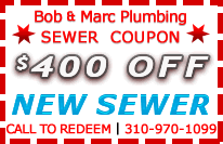 Marina del Rey New Sewer Install Contractor